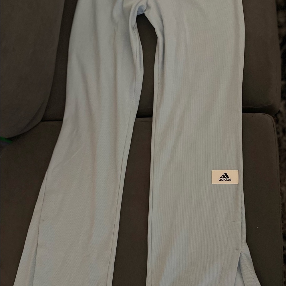 Adidas Blue Sweatpants Lightweight Joggers